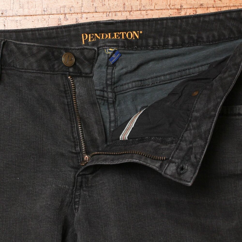 Pendleton Jeans Womens Size 12 Charcoal Gray